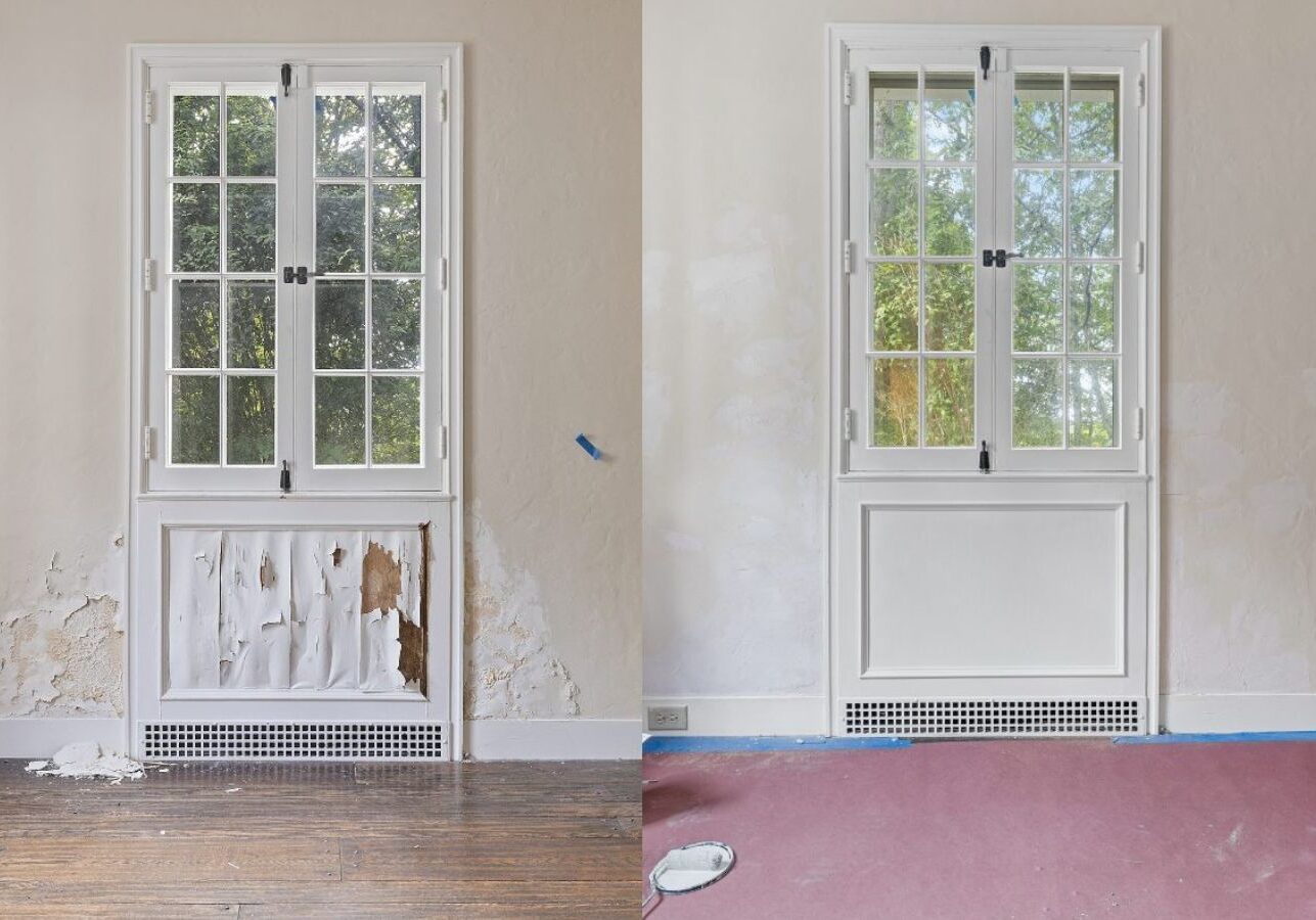 Loft Drywall & Plaster expert completing drywall repair in Upper St. Clair, PA ensuring clean, seamless wall restoration. Drywall Repair Near Me.