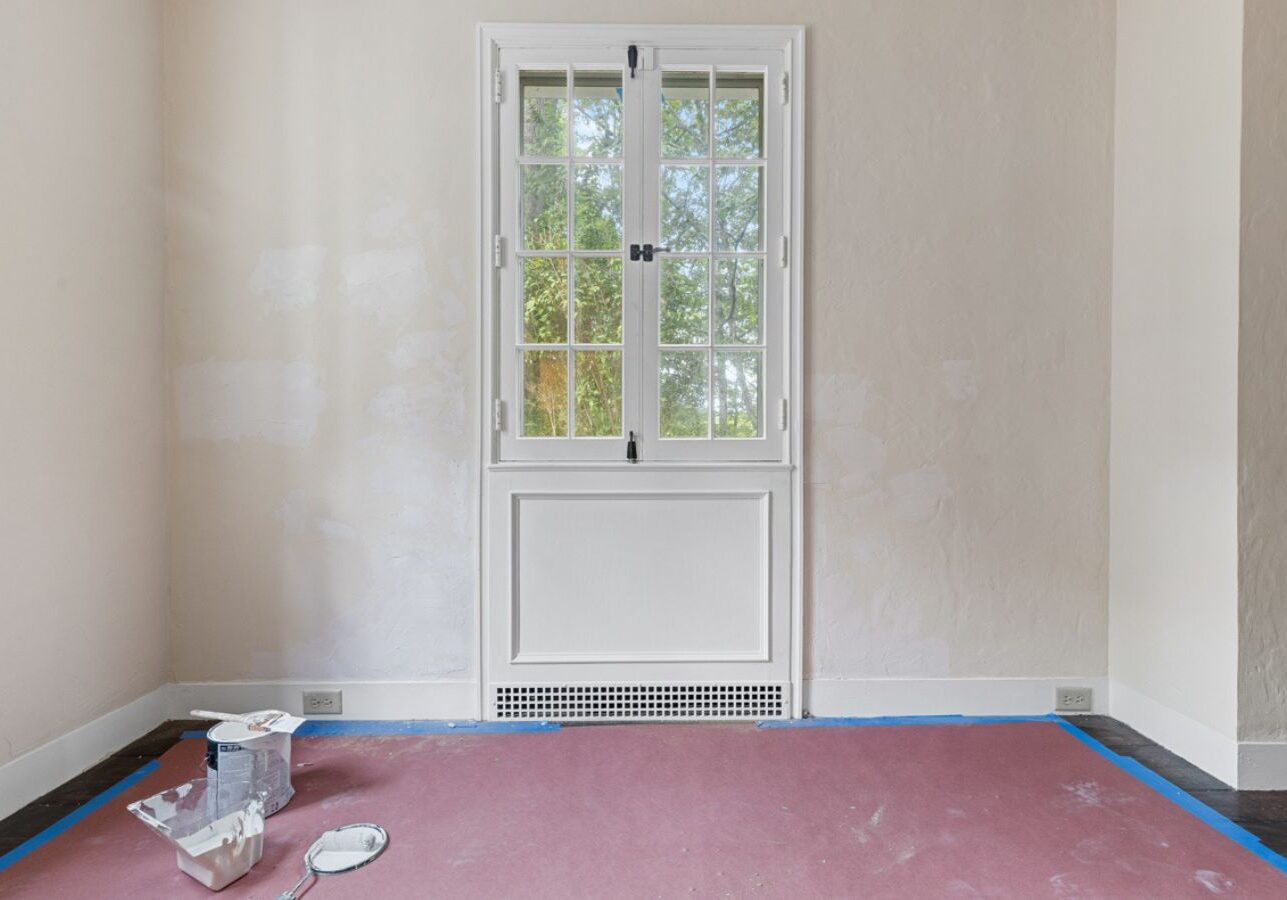 Loft Drywall & Plaster expert restoring cracked plaster wall in Mount Lebanon, PA demonstrating precision and reliability. Plaster Repair Near Me